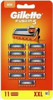 GILLETTE ostrza nożyki do maszynki FUSION 5 wkłady oryginalne ostre 11 SZT