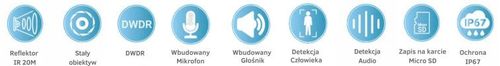 Kamera IP Uniview Uho-B2D-M3F3D na Arena.pl
