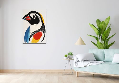 Obraz 60x90cm Portret Ptaka na Arena.pl