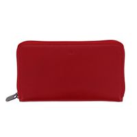 Skórzana klasyczna damska portmonetka duża DuDu