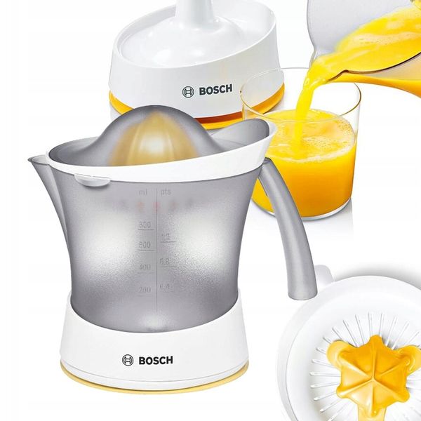 Wyciskarka do cytrusów Bosch MCP3500N Duży pojemnik na sok z miarką 800ml zdjęcie 1