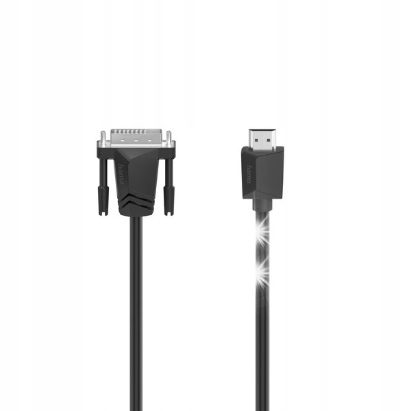 Kabel HAMA HDMI - DVI/D 3m zdjęcie 1