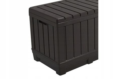 MOCNA SKRZYNIA OGRODOWA BALKONOWA TARASOWA WODPORNA 350L KUFER SIEDZISKOXXL na Arena.pl