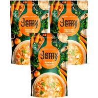 JemyJemy Rosół z kurczakiem i ryżem 450 g x 3 sztuki