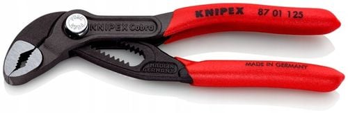 ORYGINALNE SZCZYPCE-KLUCZ DO RUR COBRA KNIPEX 125 na Arena.pl