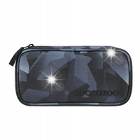 PRZYBORNIK SZKOLNY Z ORGANIZEREM COOCAZOO PENCILCASE GREY ROCKS