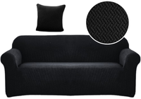 POKROWIEC NA KANAPĘ SOFĘ NAROŻNIK ELASTYCZNY ŻAKARD JODEŁKA 235-300