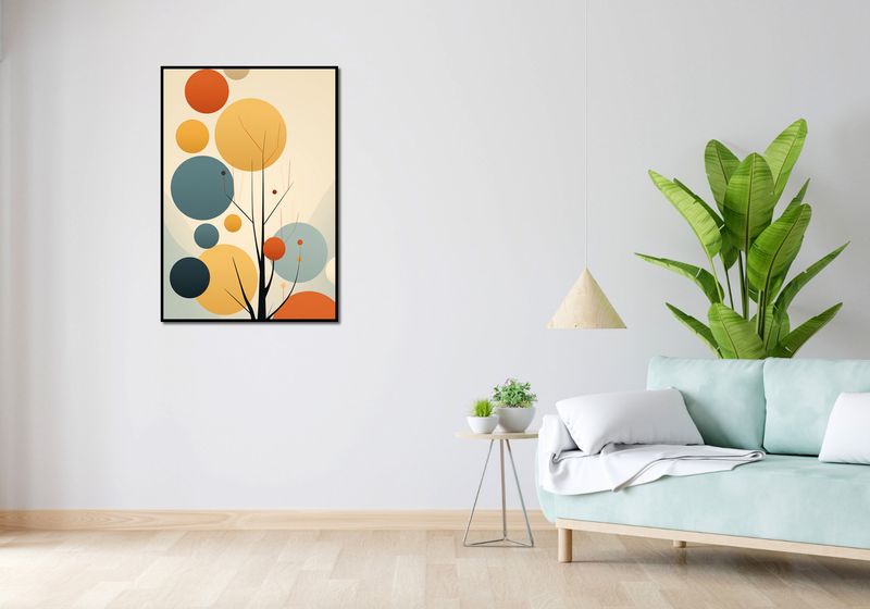 Plakat 68x98cm Harmonia Jesiennych Kolorów zdjęcie 4
