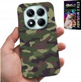ETUI DO XIAOMI NOTE 14 PRO 5G - MORO, BARWY WOJSKOWE MILITARIAFAN CASE