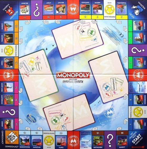 Gra Hasbro - Monopoly Here And Now edycja świat B2348 na Arena.pl