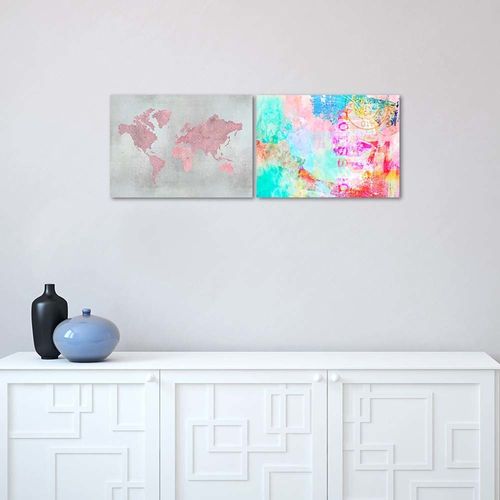 Plakat, Mapa świata 60x40 na Arena.pl