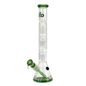 bongo grace glass triple tree arm green 34 cm  18,8mm / 14,5 mm