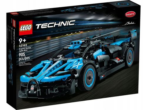 LEGO Technic Model Samochód Wyścigowy Auto Bugatti Bolide Agile Blue 42162 na Arena.pl