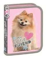 PIÓRNIK 2-KLAPKOWY MY LITTLE FRIEND SWEET POMERANIAN ST.MAJEWSKI