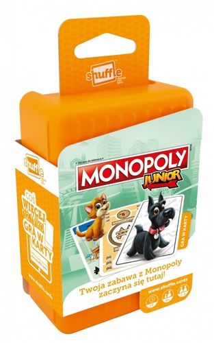 Cartamundi Gra Monopoly Junior PL na Arena.pl
