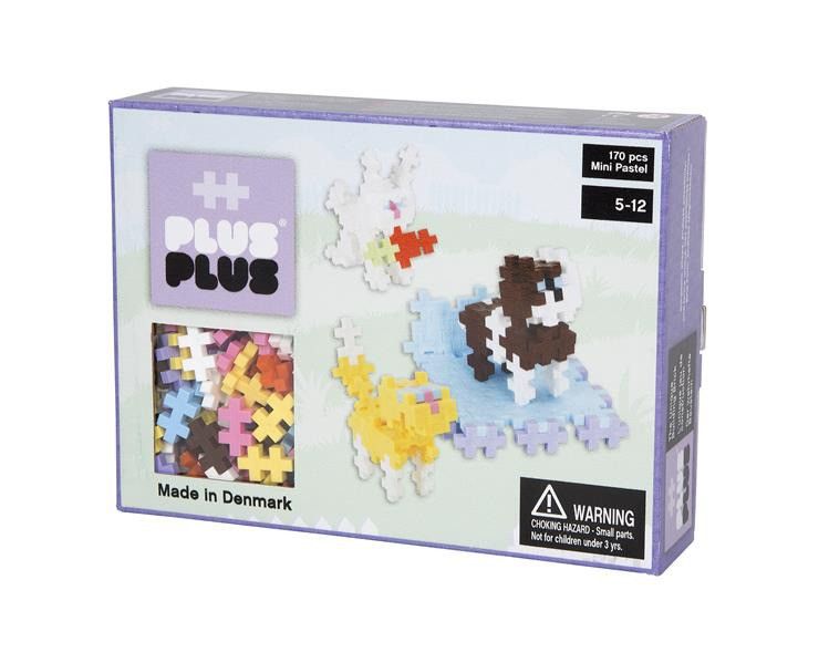 Plus Plus : Mini Pastel 170 szt. Zwierzęta zdjęcie 1