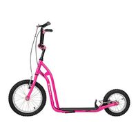 Hulajnoga z pompowanymi kołami Milester 16/12" WORKER Różowa