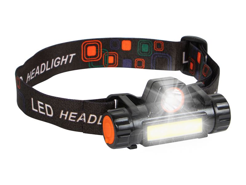 Latarka nagłowna z magnesem LED zdjęcie 1