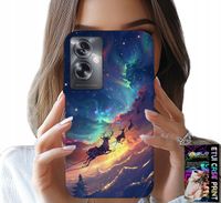 ETUI DO OPPO A79 5G - RENIFEREK SŁODKI RENIFER ŚWIĄTECZNY WZÓR