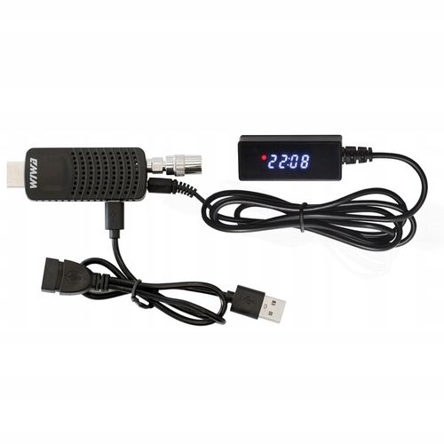 TUNER DEKODER DVB-T2 TV NAZIEMNE H.265 HEVC HD USB HDMI WIWA MINI LED na Arena.pl
