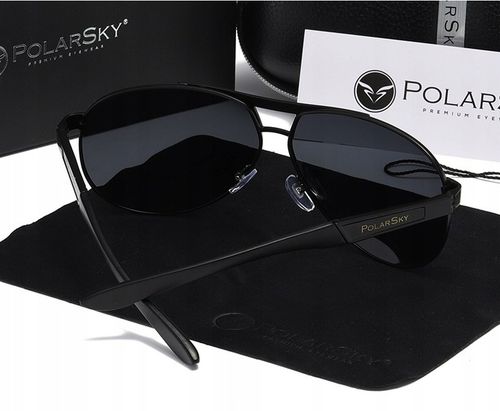 Okulary z polaryzacją POLARSKY Aviator UV400 na Arena.pl