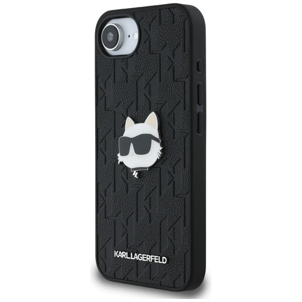 Etui Karl Lagerfeld do iPhone 16e, Czarny zdjęcie 2