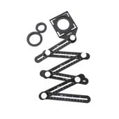 linijka kątowa, 6 ramion - t n72-351