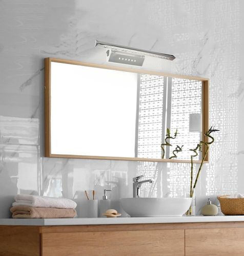 Forte LED 3 kinkiet 7W LED rurka trójkątna z wyłącznikiem chrom na Arena.pl