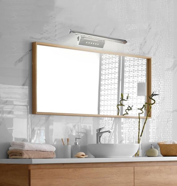 Forte LED 3 kinkiet 7W LED rurka trójkątna z wyłącznikiem chrom zdjęcie 5