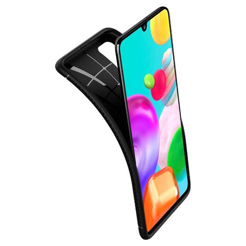 Spigen Rugged Armor Galaxy A41 Matte Black na Arena.pl