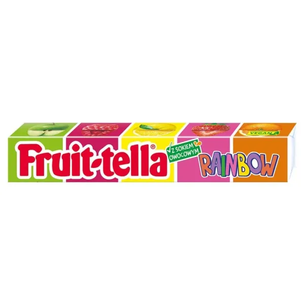 GUMA FRUITTELLA RAINBOW 41G zdjęcie 1