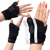 STABILIZATOR ORTEZA ZAPALENIE ŚCIĘGIEN KCIUKA NADGARSTKA DŁONI SZYNA UNIWER