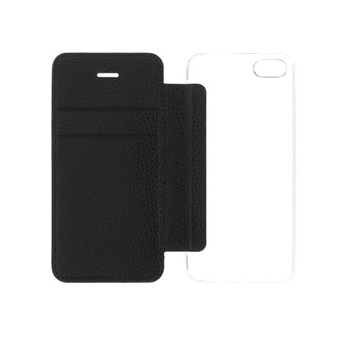 Guess iPhone 5S/ iPhone SE GUFLBKPSEIGLTBK czarny book Iridescent na Arena.pl