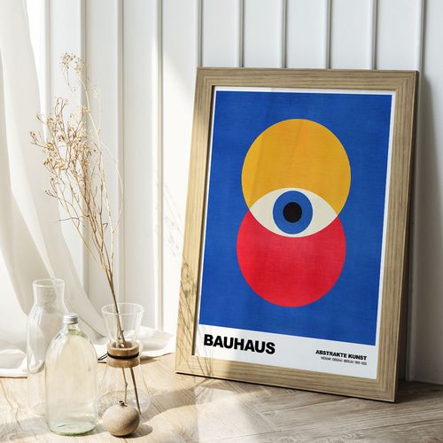 Plakat plakaty bauhaus oko 21x29,7 cm A4 na Arena.pl
