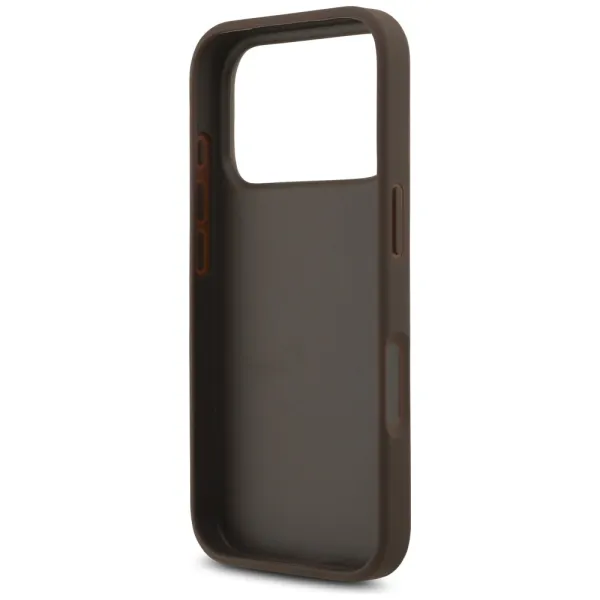 etui guess 4g big logo do iphone 17 pro - brązowe zdjęcie 7