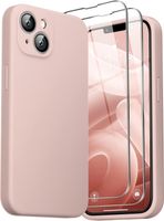 Etui iPhone 14 Plus 6.7" silikonowe + 2 szkła hartowane 3w1