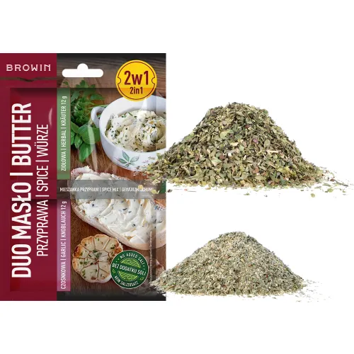 Przyprawa do masła ziołowego czosnkowego 2 w 1 na Arena.pl