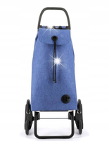 Wózek na zakupy Rolser I-Max Tweed 6k - Blue
