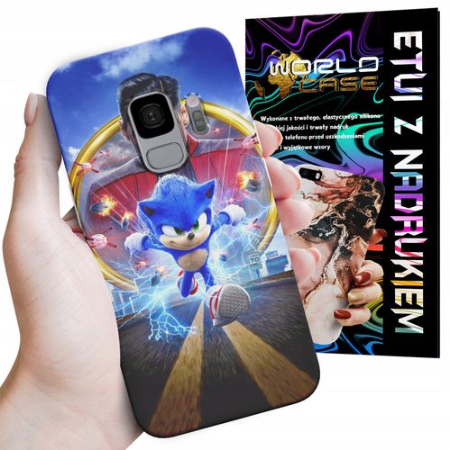 ETUI CASE DO SAMSUNG S9 - SONIC SONIK WZORY Z BAJEK MARIO PLECKI na Arena.pl