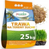 TRAWA NA TERENY SUCHE PIASZCZYSTE SŁONECZNE ODPORNA ZWARTA DARŃ oaza 25kg