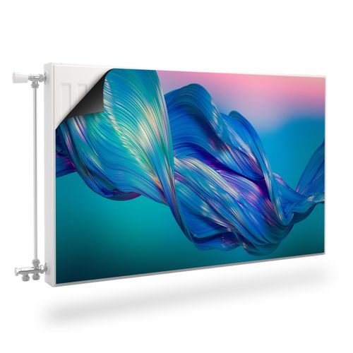 Mata MAGNETYCZNA Kaloryfera Trójwymiarowa Fala Abstrakcja 100cm x 60cm na Arena.pl