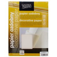 PAPIER OZDOBNY LAID BEŻOWY 50SZT./OP. 110G. 6620