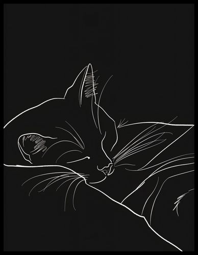 Plakat 50x65cm Nocny Spokój na Arena.pl