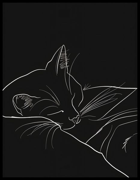 Plakat 50x65cm Nocny Spokój zdjęcie 2