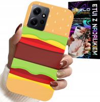 ETUI DO XIAOMI NOTE 12 4G - CASE BURGER CHEESEBURGER OBUDOWA PREZENT