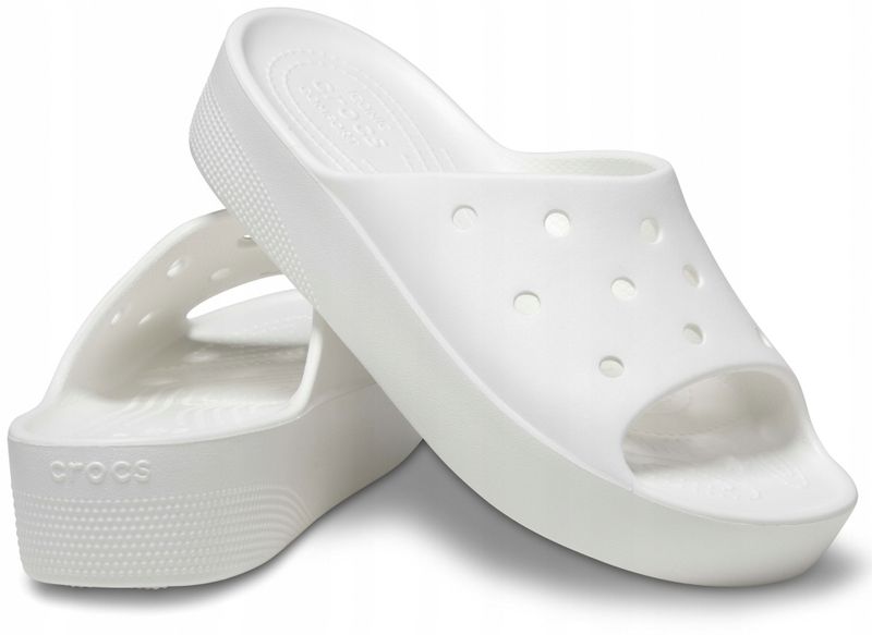 Klapki Damskie Lekkie Buty Crocs Platform 41-42 zdjęcie 2