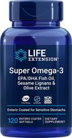 LIFE EXTENSION Super Omega-3 EPA/DHA z Lignanami Sezamowymi 120 kaps