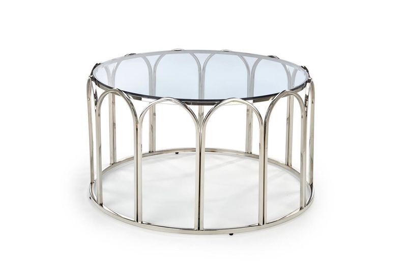 Stolik kawowy Viola dymiony /chrom zdjęcie 4