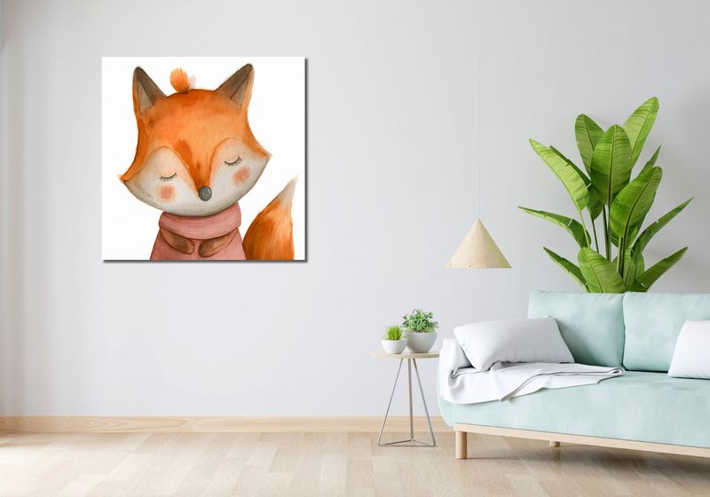 Obraz 90x90cm Mistrz Ciężarów zdjęcie 2