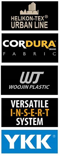 TORBA NA RAMIĘ MIEJSKA URBAN COURIER BAG MEDIUM 9,5L HELIKON Black na Arena.pl